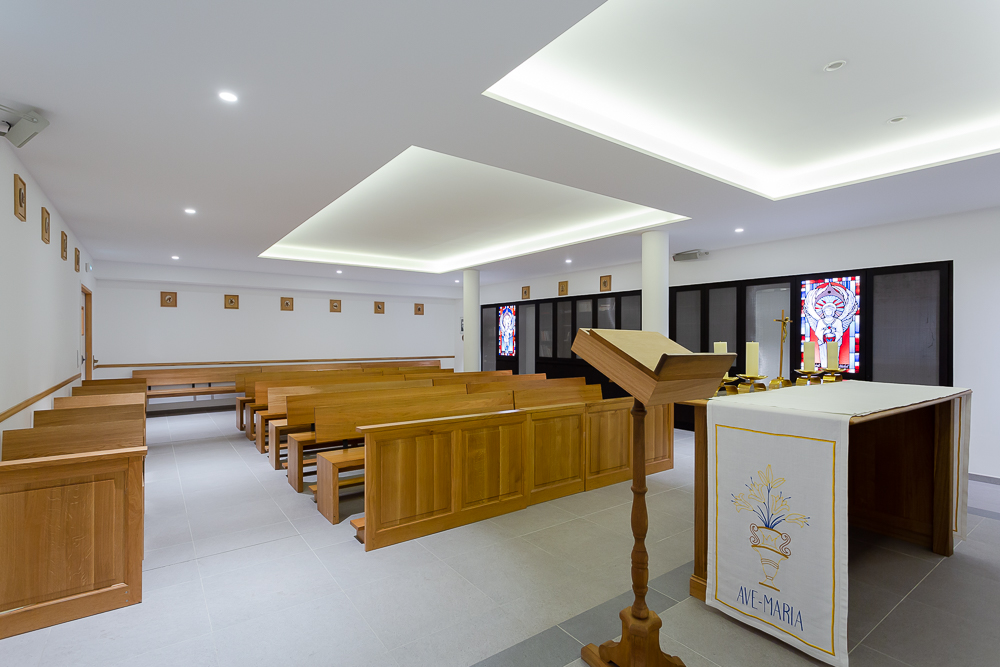 Bénédiction de la nouvelle chapelle du Collège