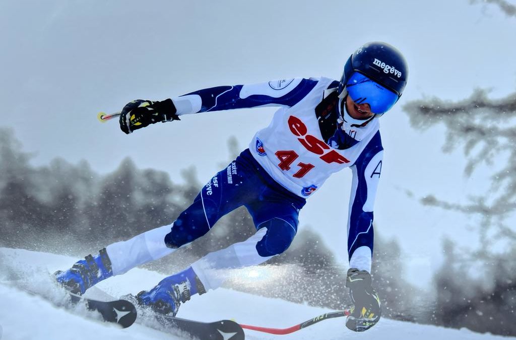 Une championne de ski aux Vignes