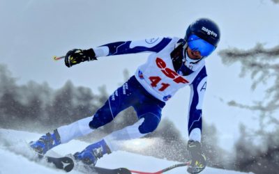 Une championne de ski aux Vignes