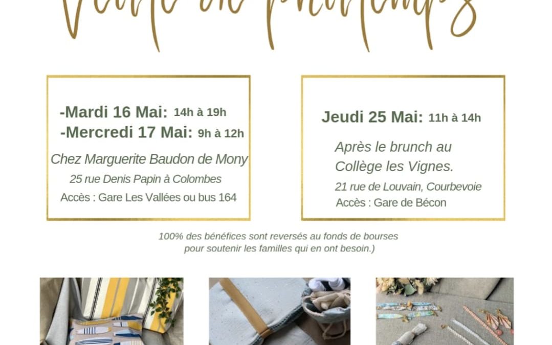 Vente de Printemps