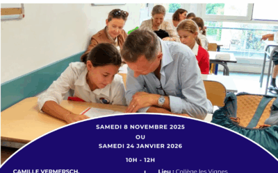 Atelier méthodologique ouvert aux élèves du CM2 à la 3e