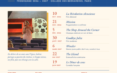 Les Vignes hors les murs : ciné-débat aux Bernardins